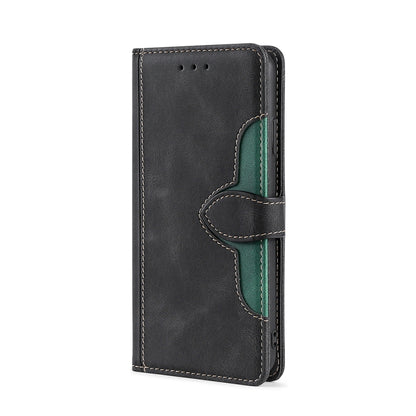 For Blackview A85 Skin Feel Magnetic Buckle Leather Phone Case(Black) - More Brand by PMC Jewellery | Online Shopping South Africa | PMC Jewellery