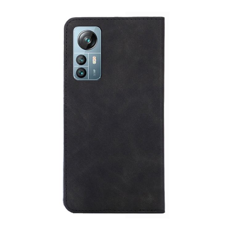 For Blackview A85 Skin Feel Magnetic Horizontal Flip Leather Phone Case(Black) - More Brand by PMC Jewellery | Online Shopping South Africa | PMC Jewellery