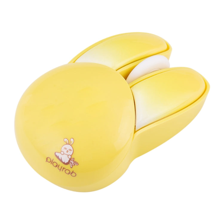 MOFii M6 Rabbit Shape 2.4G Wireless Mute Mouse(Yellow) - Wireless Mice by Mofii | Online Shopping South Africa | PMC Jewellery | Buy Now Pay Later Mobicred