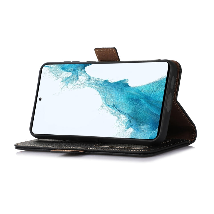 For Google Pixel 8 Side-Magnetic TJ Genuine Leather RFID Phone Case(Black) - free shipping - PMC TechLife - Order now!