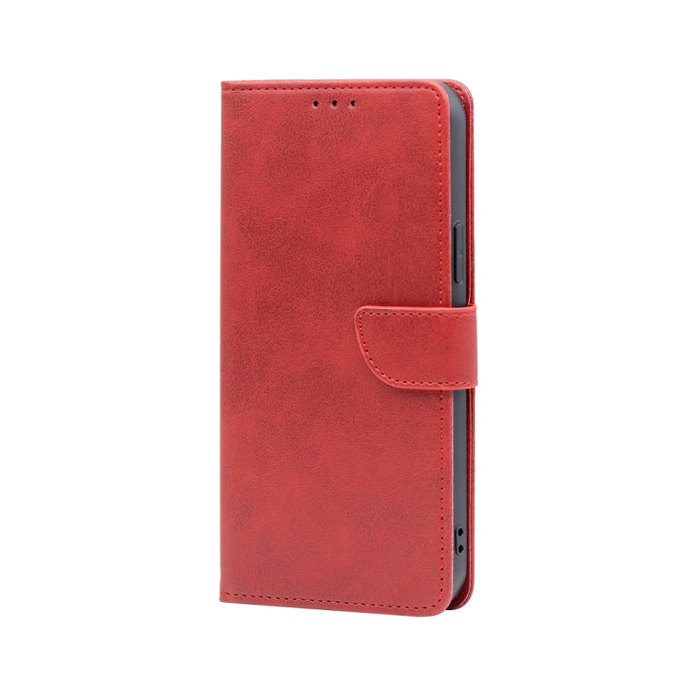 For Blackview A85 Calf Texture Buckle Flip Leather Phone Case(Red) - More Brand by PMC Jewellery | Online Shopping South Africa | PMC Jewellery | Buy Now Pay Later Mobicred