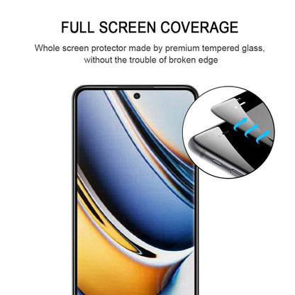 For Realme 11 Pro+ 3D Curved Edge Full Screen Tempered Glass Film - Realme Tempered Glass by PMC Jewellery | Online Shopping South Africa | PMC Jewellery | Buy Now Pay Later Mobicred