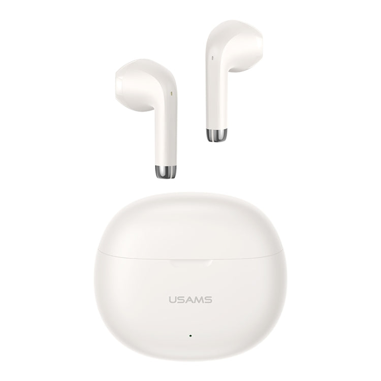USAMS YO17 TWS Half In-Ear Wireless Bluetooth Earphone(Beige) - free shipping - PMC Jewellery - Order now!