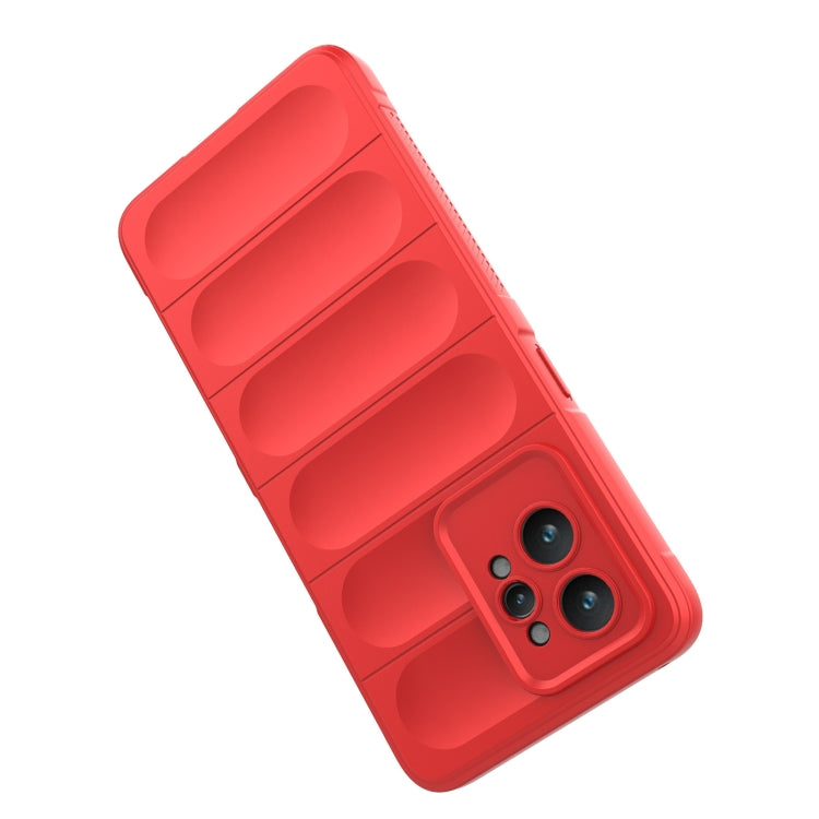 For Realme GT2 Pro Magic Shield TPU + Flannel Phone Case(Purple) - Realme Cases by PMC TechLife | Online Shopping South Africa | PMC TechLife | Buy Now Pay Later Mobicred