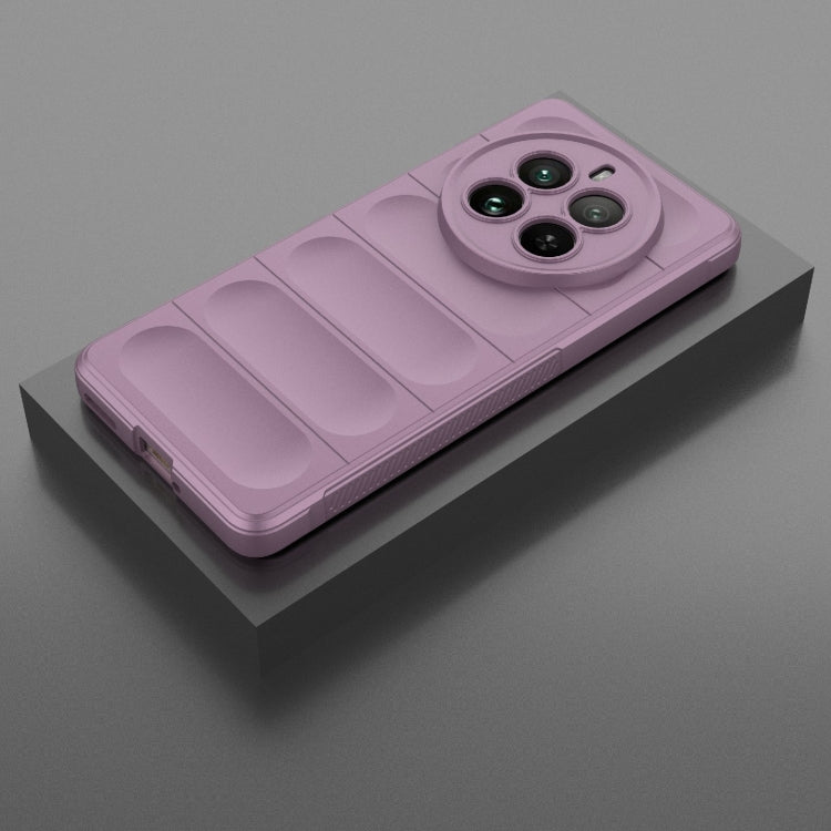 For Realme 12 Pro 5G / 12 Pro+ Magic Shield TPU + Flannel Phone Case(Purple) - Realme Cases by PMC TechLife | Online Shopping South Africa | PMC TechLife | Buy Now Pay Later Mobicred