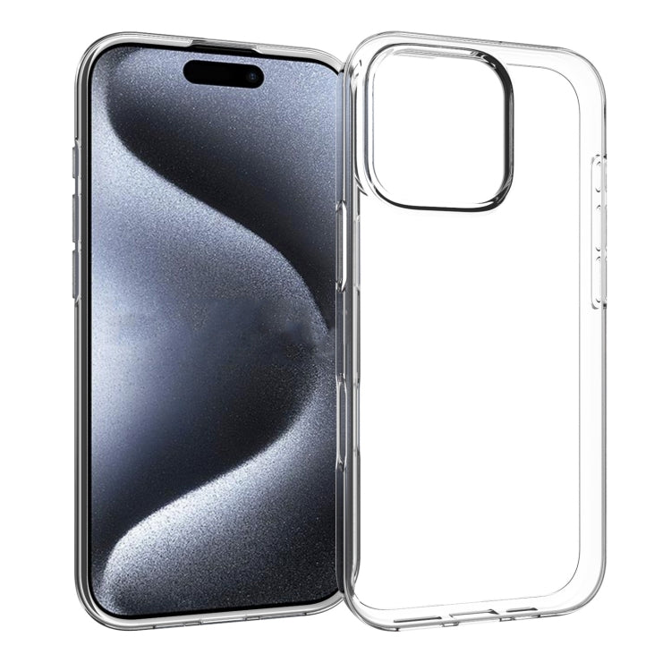 For iPhone 16 Pro Waterproof Texture TPU Phone Case(Transparent) - iPhone 16 Pro Cases by PMC Jewellery | Online Shopping South Africa | PMC Jewellery | Buy Now Pay Later Mobicred