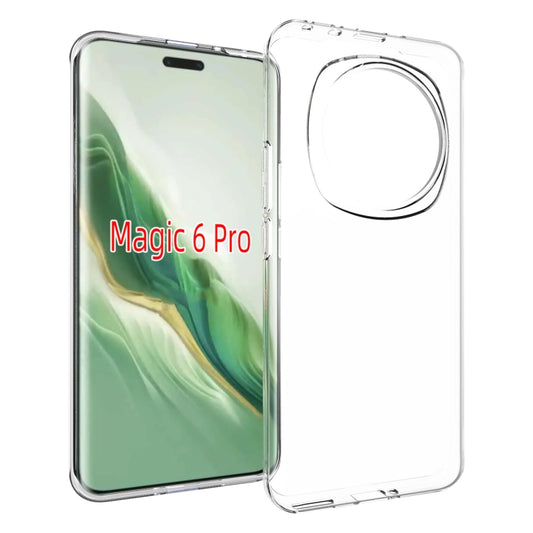 For Honor Magic6 Pro 5G Waterproof Texture TPU Phone Case(Transparent) - Honor Cases by PMC Jewellery | Online Shopping South Africa | PMC Jewellery | Buy Now Pay Later Mobicred