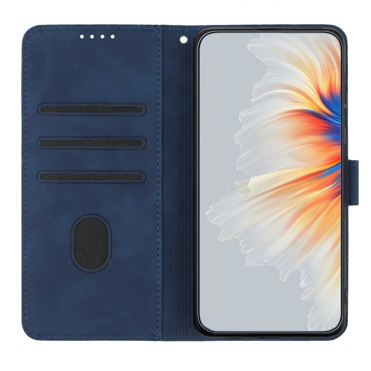 For Xiaomi 14 Heart Pattern Skin Feel Leather Phone Case(Royal Blue) - free shipping - PMC TechLife - Order now!