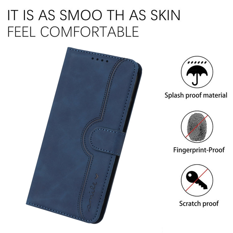 For Xiaomi 14 Heart Pattern Skin Feel Leather Phone Case(Royal Blue) - free shipping - PMC TechLife - Order now!