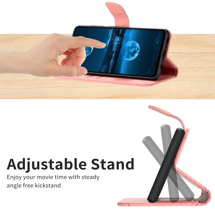 For Motorola Edge 40 Stitching Embossed Leather Phone Case(Pink) - free shipping - PMC TechLife - Order now!