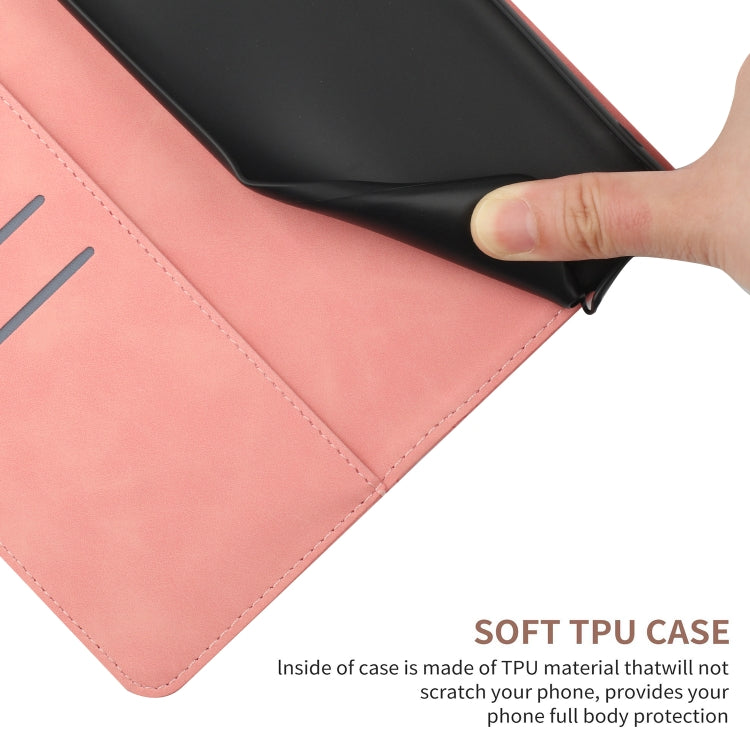 For Motorola Edge 40 Stitching Embossed Leather Phone Case(Pink) - free shipping - PMC TechLife - Order now!