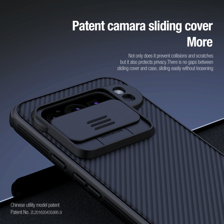 For Google Pixel 9 Pro NILLKIN CamShield Pro PC Phone Case(Blue) - Google Cases by NILLKIN | Online Shopping South Africa | PMC TechLife | Buy Now Pay Later Mobicred