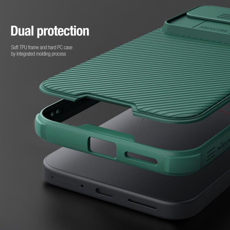 For Google Pixel 9 Pro NILLKIN CamShield Pro PC Phone Case(Blue) - Google Cases by NILLKIN | Online Shopping South Africa | PMC TechLife | Buy Now Pay Later Mobicred