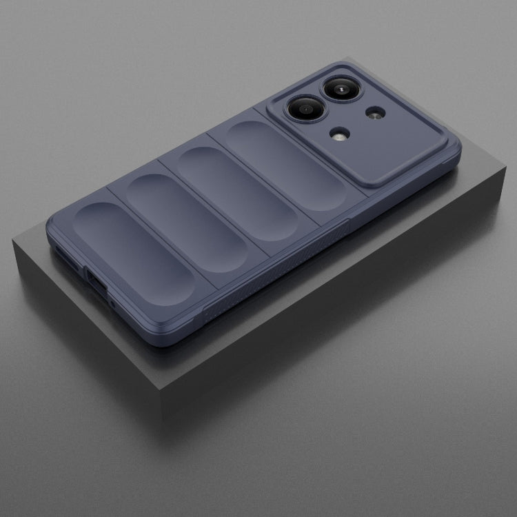 For Xiaomi Redmi Note 13R Pro 5G Magic Shield TPU + Flannel Phone Case(Dark Blue) - free shipping - PMC TechLife - Order now!