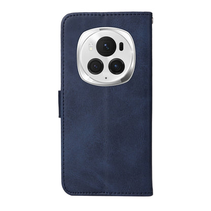 For Honor Magic6 Pro Classic Calf Texture Flip Leather Phone Case(Blue) - Honor Cases by PMC Jewellery | Online Shopping South Africa | PMC Jewellery | Buy Now Pay Later Mobicred