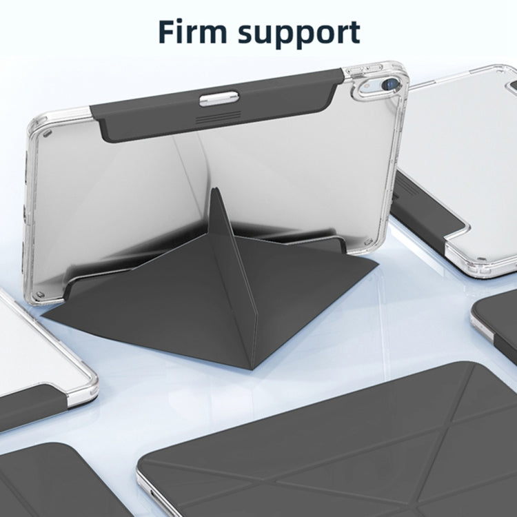 For iPad Air 11 2025 / 2024 Mutural Deformation Stand Smart Leather Tablet Case(Dark Blue) - free shipping - PMC TechLife - Order now!