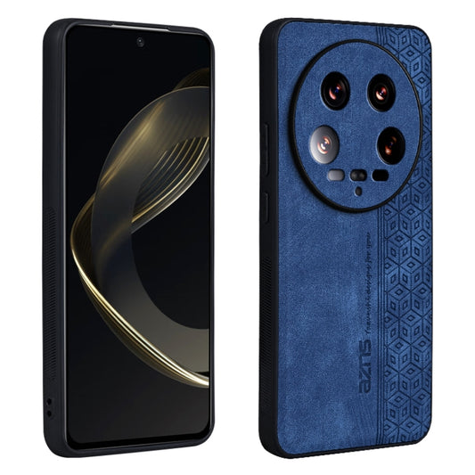 For Xiaomi 14 Ultra AZNS 3D Embossed Skin Feel Phone Case(Sapphire Blue) - 14 Ultra Cases by AZNS | Online Shopping South Africa | PMC Jewellery | Buy Now Pay Later Mobicred