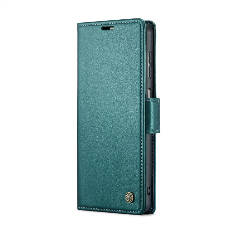 For Samsung Galaxy A13 4G/5G/A04s/A04/M13 5G CaseMe 023 Butterfly Buckle Litchi Texture RFID Anti-theft Leather Phone Case(Pearly Blue) - Galaxy Phone Cases by CaseMe | Online Shopping South Africa | PMC Jewellery | Buy Now Pay Later Mobicred