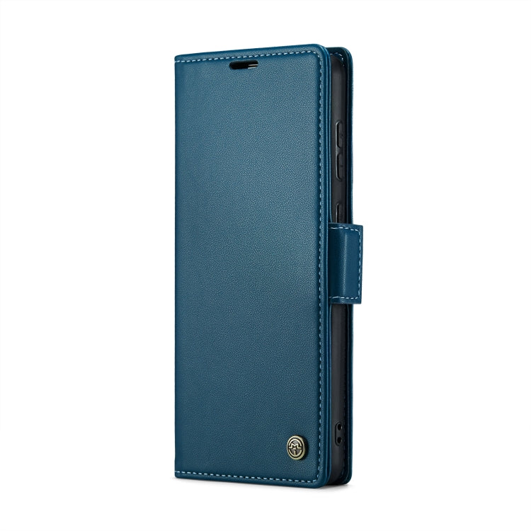 For Samsung Galaxy S20 Ultra CaseMe 023 Butterfly Buckle Litchi Texture RFID Anti-theft Leather Phone Case(Blue) - Galaxy Phone Cases by CaseMe | Online Shopping South Africa | PMC Jewellery | Buy Now Pay Later Mobicred