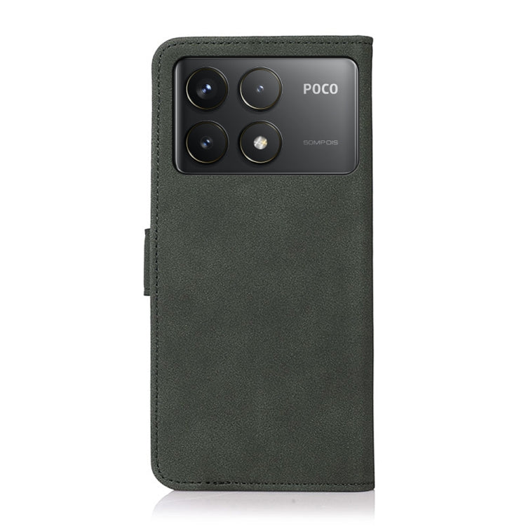 For Xiaomi Redmi K70 5G / K70 Pro 5G KHAZNEH Matte Texture Leather Phone Case(Green) - K70 Cases by PMC Jewellery | Online Shopping South Africa | PMC Jewellery | Buy Now Pay Later Mobicred