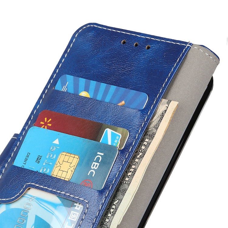 For Xiaomi Redmi K70 5G / K70 Pro 5G Retro Crazy Horse Texture Leather Phone Case(Blue) - K70 Cases by PMC Jewellery | Online Shopping South Africa | PMC Jewellery | Buy Now Pay Later Mobicred