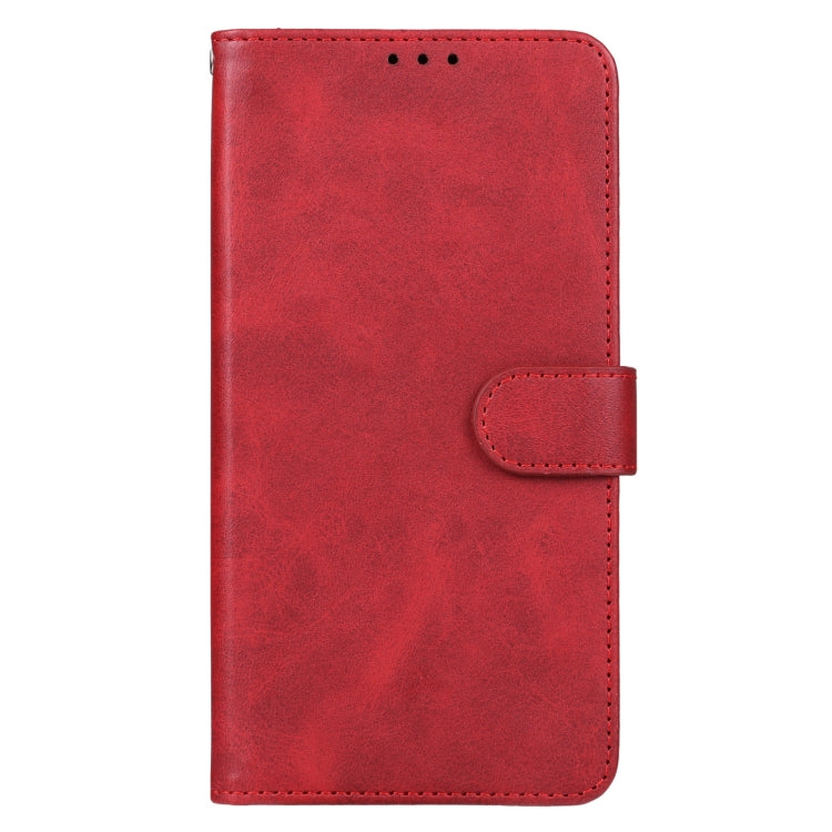 For OPPO A18 Leather Phone Case(Red) - A18 Cases by PMC Jewellery | Online Shopping South Africa | PMC Jewellery | Buy Now Pay Later Mobicred