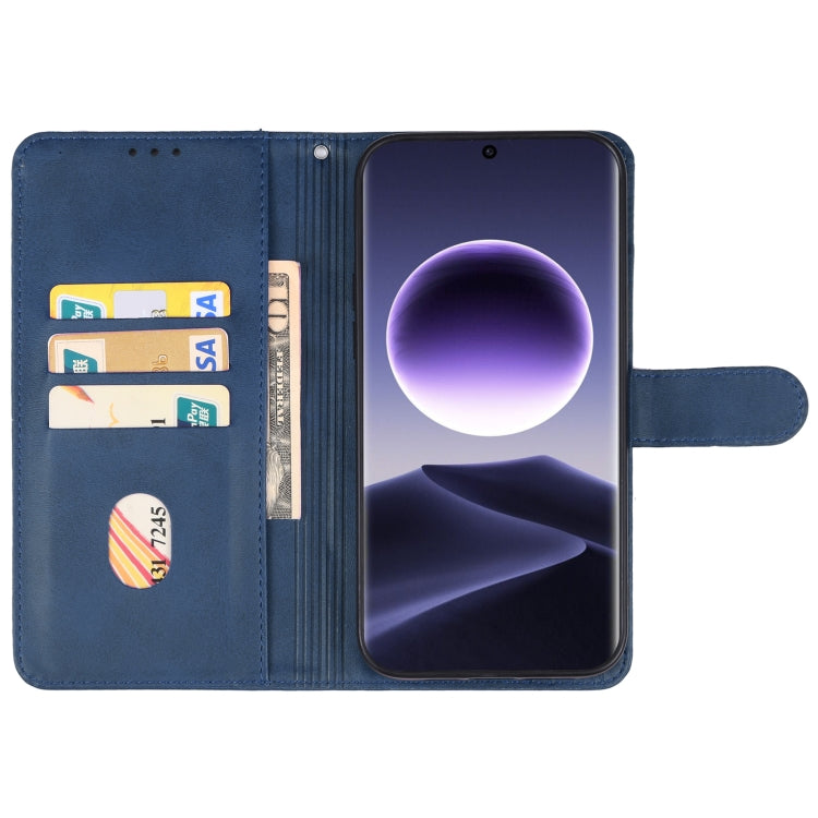 For OPPO Find X7 Leather Phone Case(Blue) - Find X7 Cases by PMC Jewellery | Online Shopping South Africa | PMC Jewellery | Buy Now Pay Later Mobicred