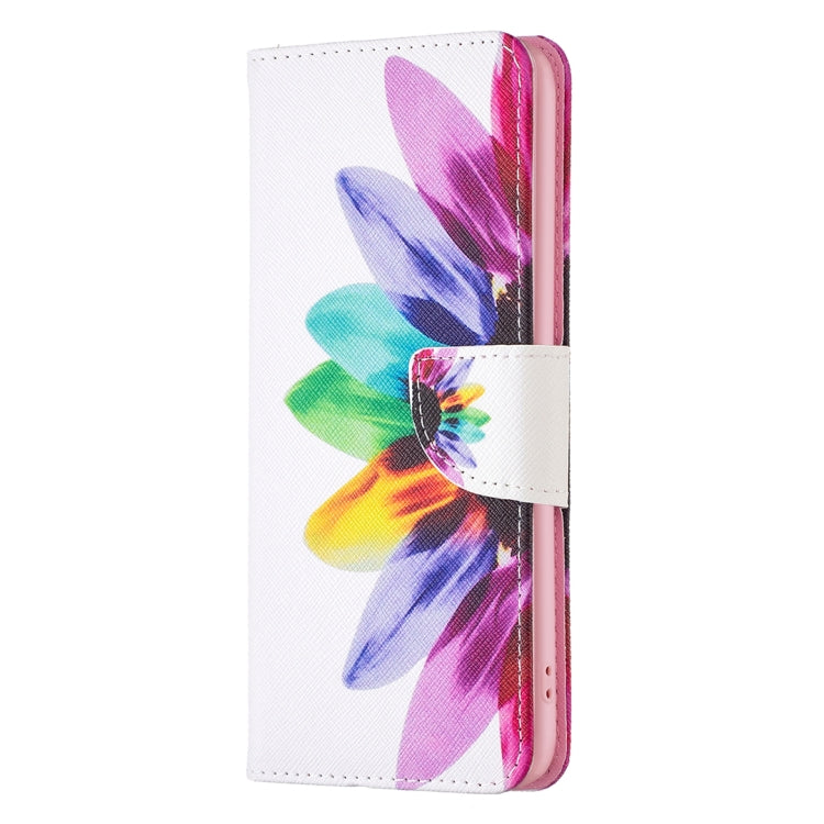 For Xiaomi Redmi K70 / K70 Pro Colored Drawing Pattern Leather Phone Case(Sun Flower) - K70 Pro Cases by PMC Jewellery | Online Shopping South Africa | PMC Jewellery | Buy Now Pay Later Mobicred