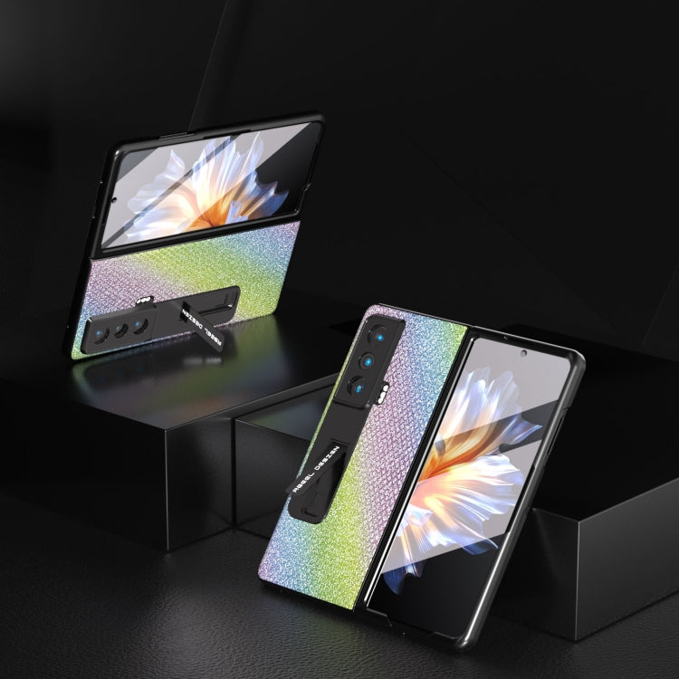 For Honor Magic Vs ABEEL Integrated Diamond Series Phone Case with Holder(Rainbow) - Honor Cases by PMC TechLife | Online Shopping South Africa | PMC TechLife | Buy Now Pay Later Mobicred