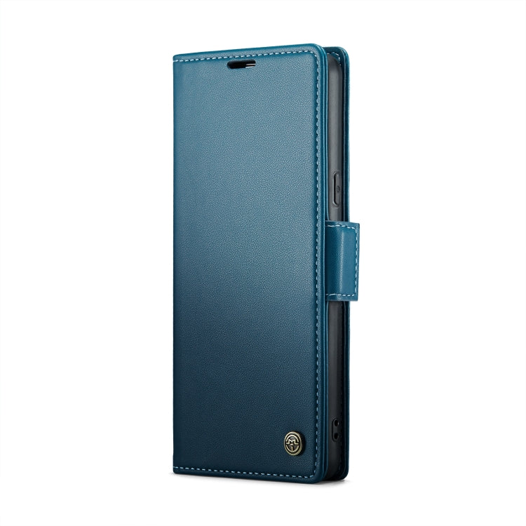 For Google Pixel 8 CaseMe 023 Butterfly Buckle Litchi Texture RFID Anti-theft Leather Phone Case(Blue) - Google Cases by CaseMe | Online Shopping South Africa | PMC Jewellery | Buy Now Pay Later Mobicred