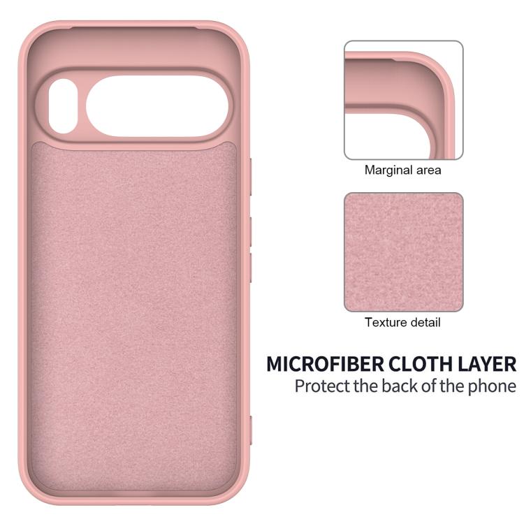 For Google Pixel 10 Pure Color Liquid Silicone Shockproof Phone Case(Pink) - free shipping - PMC TechLife - Order now!