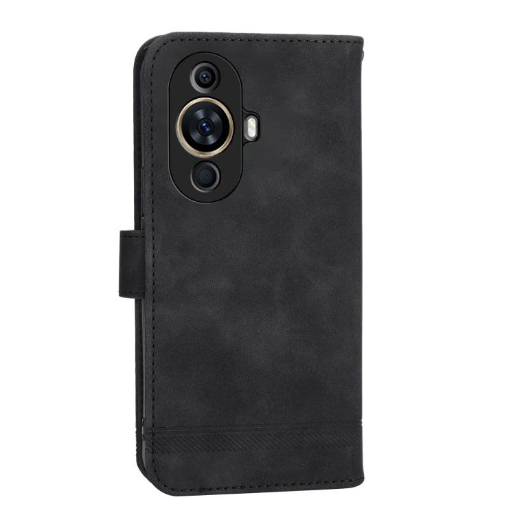 For Huawei nova 11 Dierfeng Dream Line TPU + PU Leather Phone Case(Black) - Huawei Cases by PMC TechLife | Online Shopping South Africa | PMC TechLife | Buy Now Pay Later Mobicred