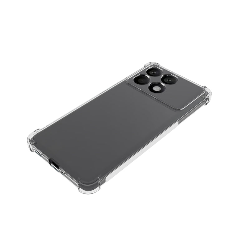 For Xiaomi Redmi K70 Pro Shockproof Non-slip Thickening TPU Phone Case(Transparent) - K70 Pro Cases by PMC Jewellery | Online Shopping South Africa | PMC Jewellery | Buy Now Pay Later Mobicred