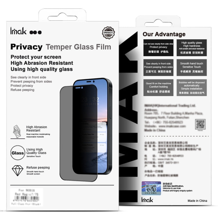 For Samsung Galaxy S24 Ultra 5G imak HD Full Screen Anti-spy Tempered Glass Protective Film - Galaxy S24 Ultra 5G Tempered Glass by imak | Online Shopping South Africa | PMC Jewellery