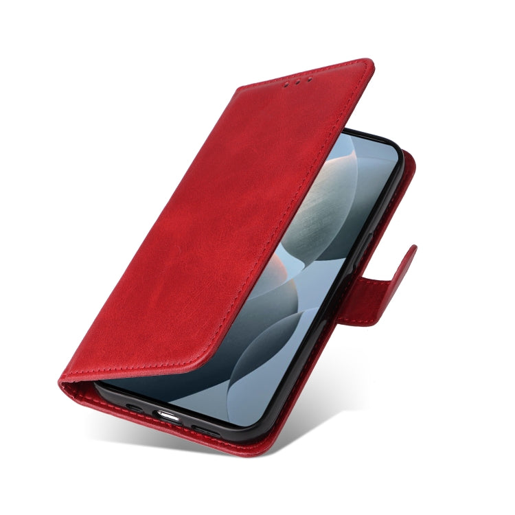 For Xiaomi Redmi K70 / K70 Pro Classic Calf Texture Flip Leather Phone Case(Red) - K70 Pro Cases by PMC Jewellery | Online Shopping South Africa | PMC Jewellery | Buy Now Pay Later Mobicred