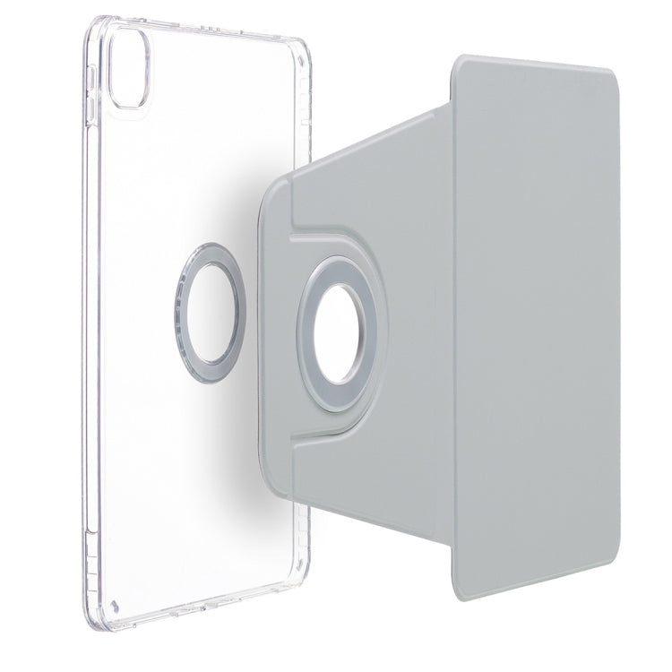 For iPad Pro 11 2024 Magnetic Split Leather Smart Tablet Case(Grey) - free shipping - PMC TechLife - Order now!