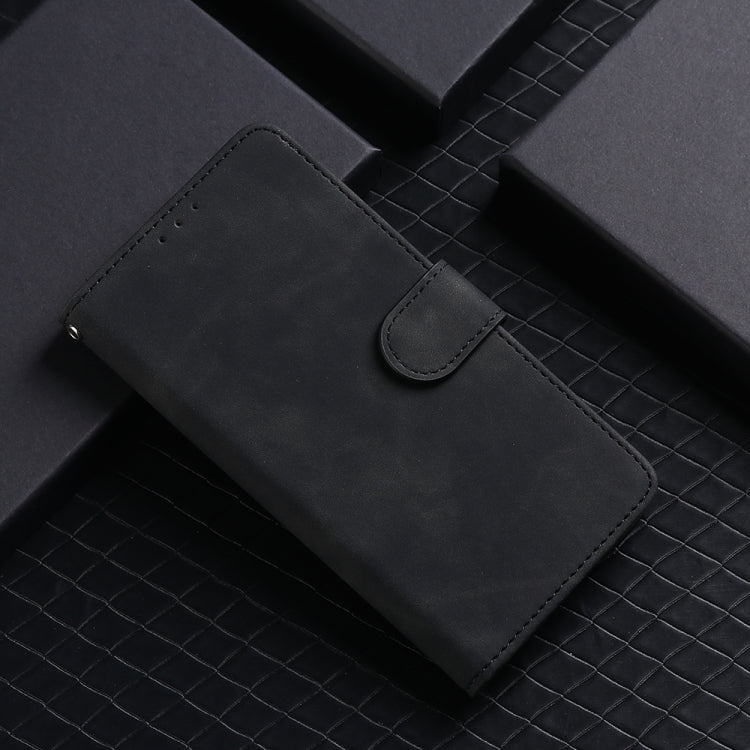 For Honor 200 Lite Skin Feel Magnetic Flip Leather Phone Case(Black) - Honor Cases by PMC TechLife | Online Shopping South Africa | PMC TechLife | Buy Now Pay Later Mobicred