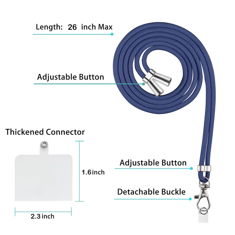 For Google Pixel 9 Pro XL Electroplating Marble Dual-side IMD Phone Case with Lanyard(Blue 018) - Google Cases by PMC TechLife | Online Shopping South Africa | PMC TechLife | Buy Now Pay Later Mobicred