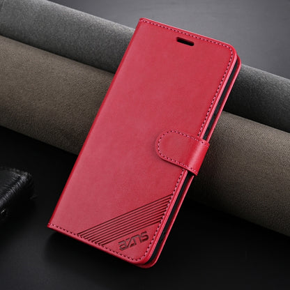 For Honor Magic6 Pro AZNS Sheepskin Texture Flip Leather Phone Case(Red) - Honor Cases by AZNS | Online Shopping South Africa | PMC Jewellery | Buy Now Pay Later Mobicred