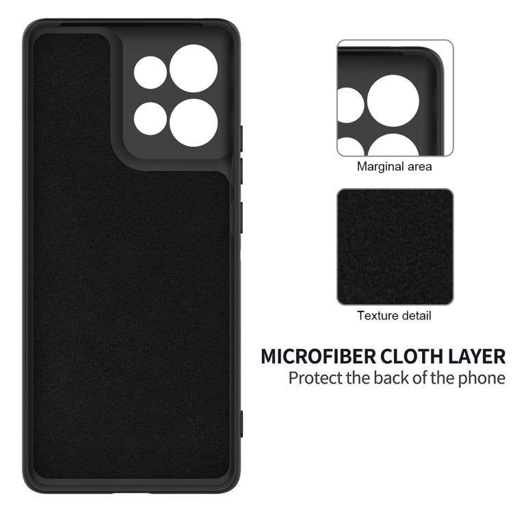 For Motorola Moto G Play 2025 Solid Color Liquid Silicone Dropproof Full Coverage Phone Case(Black) - free shipping - PMC TechLife - Order now!