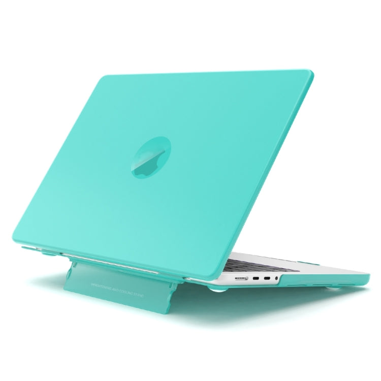 For MacBook Pro 16 inch A2141 Frosted Translucent Laptop Protective Case(Mint Green) - MacBook Pro Cases by PMC Jewellery | Online Shopping South Africa | PMC Jewellery | Buy Now Pay Later Mobicred