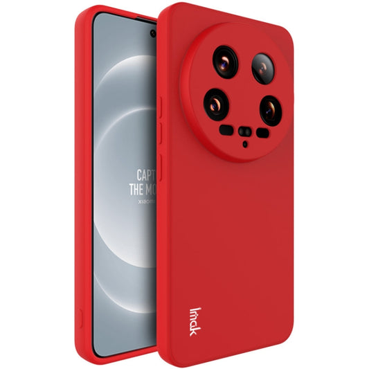 For Xiaomi 14 Ultra 5G IMAK UC-4 Series Straight Edge TPU Soft Phone Case(Red) - 14 Ultra Cases by imak | Online Shopping South Africa | PMC Jewellery | Buy Now Pay Later Mobicred