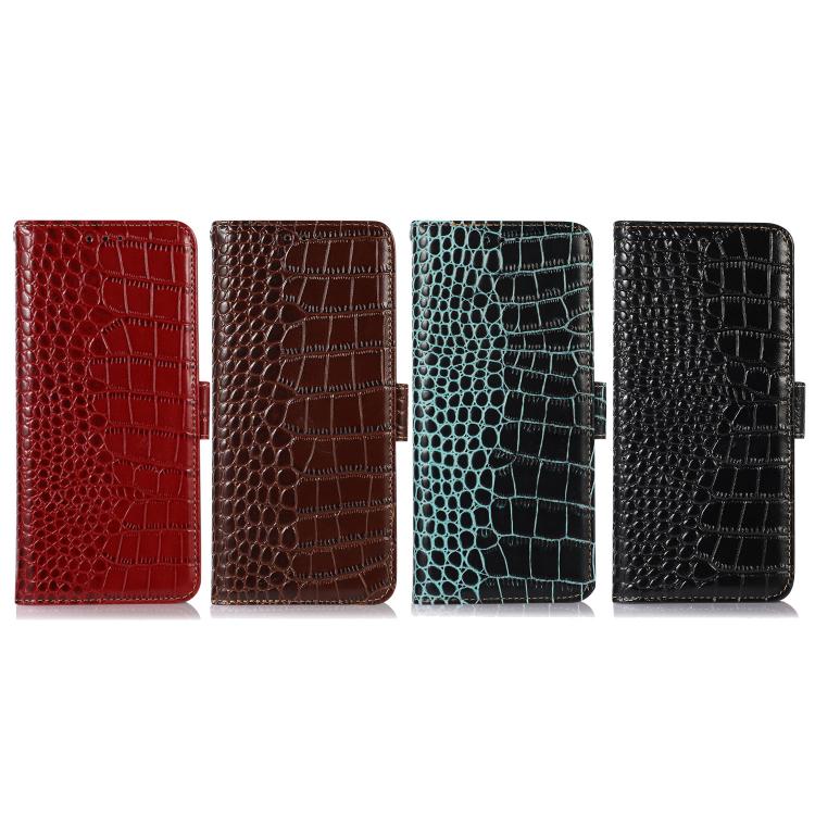 For iPhone 17 Air Crocodile Top Layer Cowhide Leather Phone Case(Red) - free shipping - PMc TechLife - Order now!