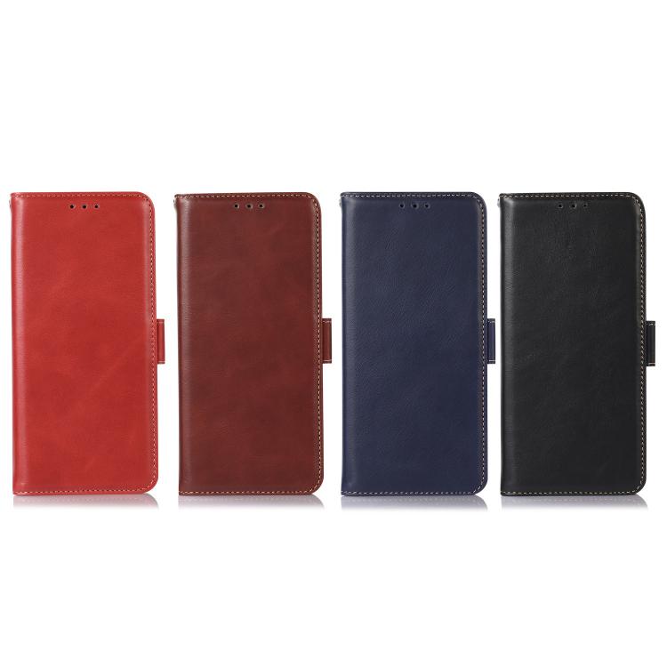For iPhone 17 Pro Max Crazy Horse Top Layer Cowhide Leather Phone Case(Brown) - free shipping - PMc TechLife - Order now!