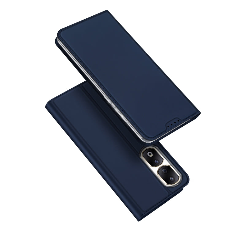 For Honor 90 Pro DUX DUCIS Skin Pro Series Flip Leather Phone Case(Blue) - Honor Cases by DUX DUCIS | Online Shopping South Africa | PMC Jewellery | Buy Now Pay Later Mobicred