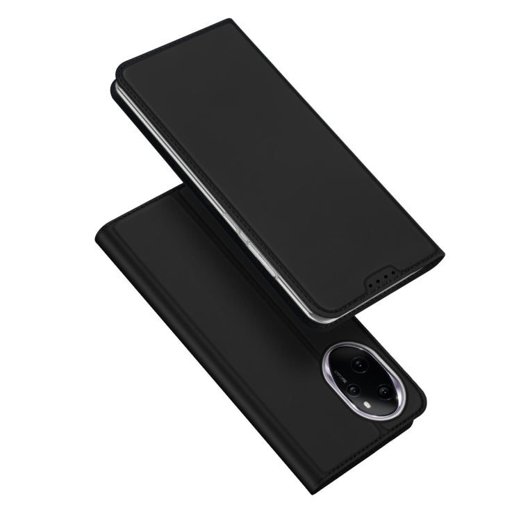 For Honor 100 Pro DUX DUCIS Skin Pro Series Flip Leather Phone Case(Black) - Honor Cases by DUX DUCIS | Online Shopping South Africa | PMC Jewellery | Buy Now Pay Later Mobicred