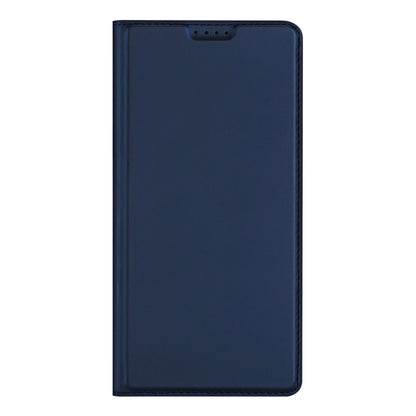 For OnePlus Nord CE4 Lite / OPPO K12x DUX DUCIS Skin Pro Series Horizontal Flip Phone Leather Case(Blue) - OnePlus Cases by DUX DUCIS | Online Shopping South Africa | PMC Jewellery | Buy Now Pay Later Mobicred