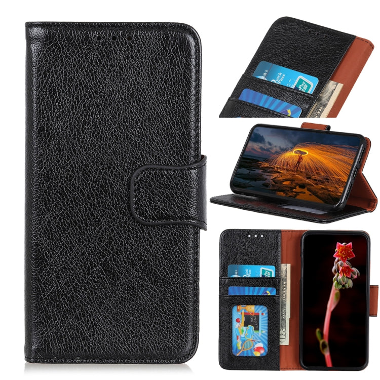 For iPhone 16 Plus Nappa Texture Leather Case(Black) - iPhone 16 Plus Cases by PMC TechLife | Online Shopping South Africa | PMC TechLife | Buy Now Pay Later Mobicred