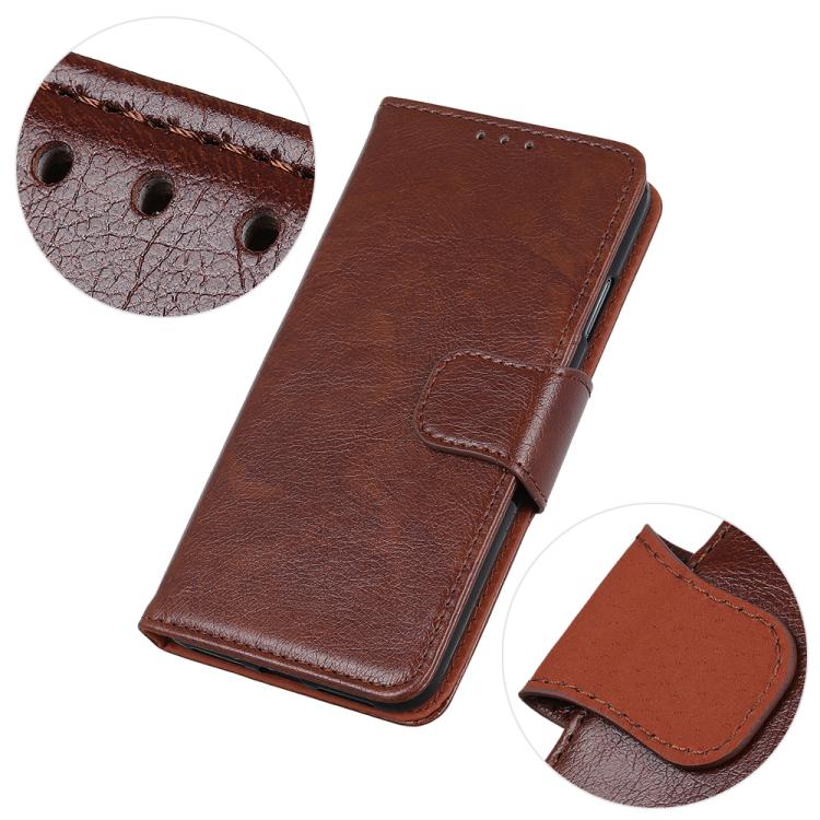For iPhone 17 Pro Nappa Texture Leather Case(Brown) - free shipping - PMc TechLife - Order now!