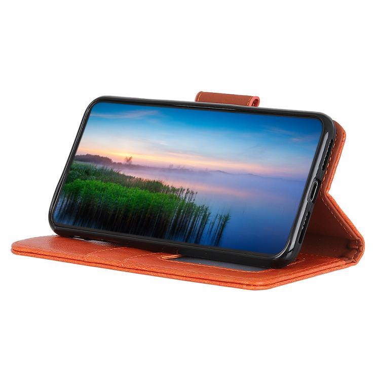 For iPhone 17 Pro Max Nappa Texture Leather Case(Orange) - free shipping - PMc TechLife - Order now!
